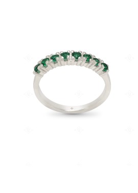 Anillo Tricillo Verde