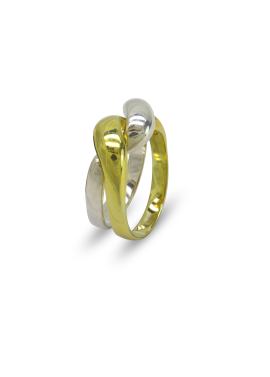 Anillo nudo del amor Dorado Plateado