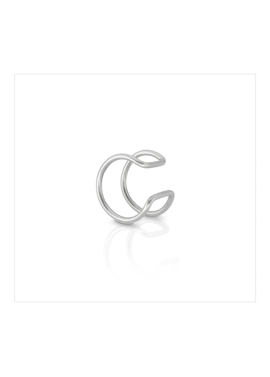 Earcuff hilo dos aros plata 925