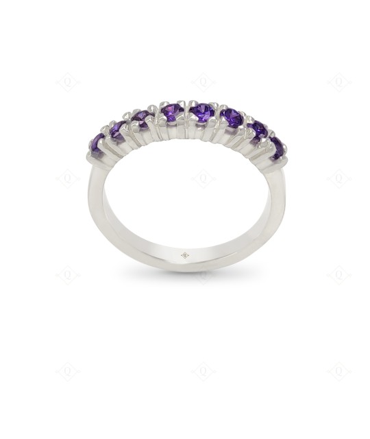 Anillo Tricillo Morado