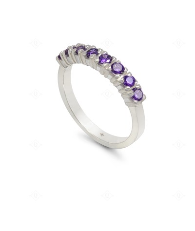 Anillo Tricillo Morado