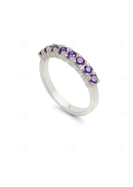 Anillo Tricillo Morado